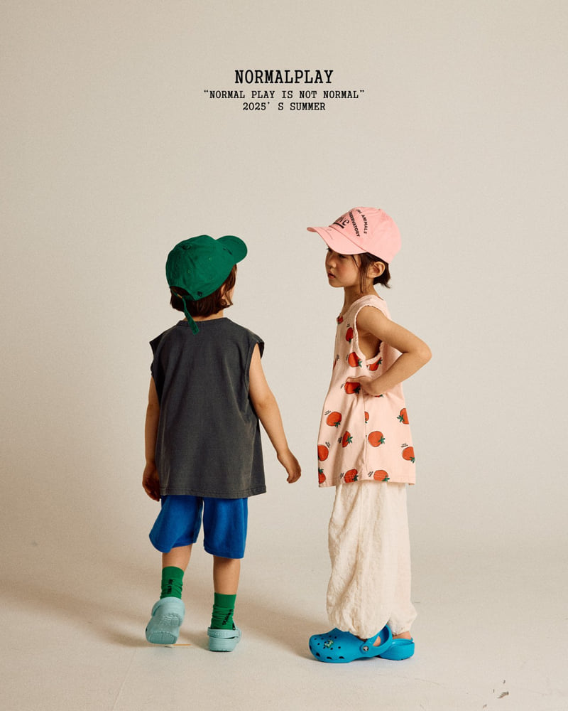 Normalplay - Korean Children Fashion - #kidsshorts - Relax Terry Pants - 11