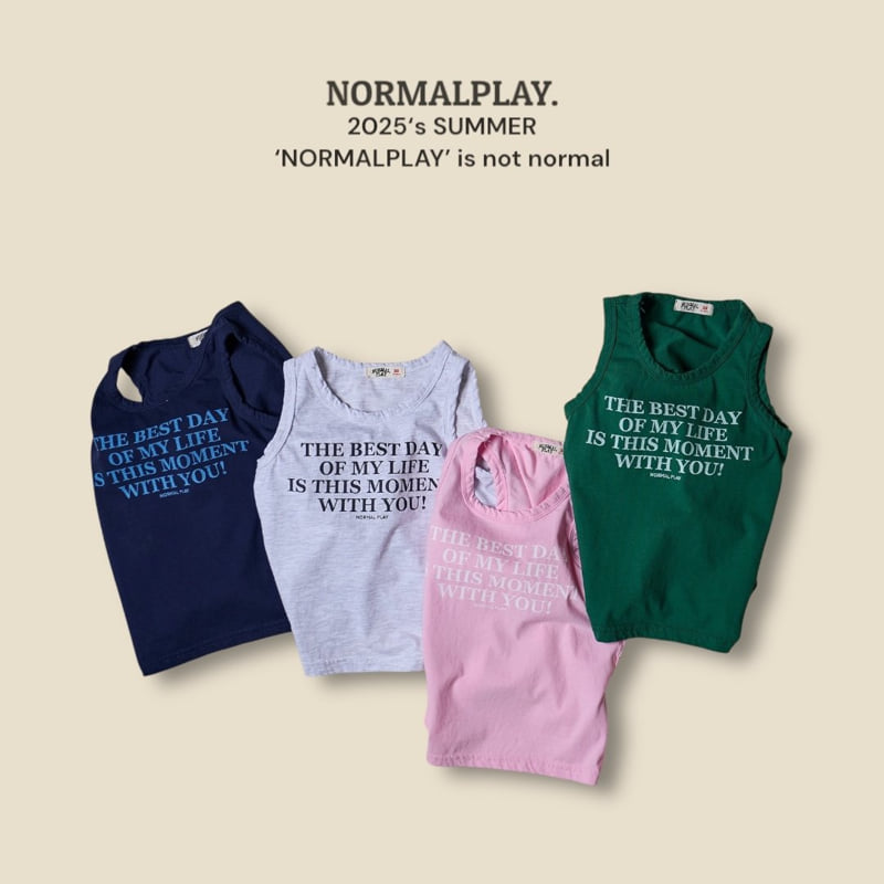 Normalplay - Korean Children Fashion - #kidsstore - Best Sleeveless Tee