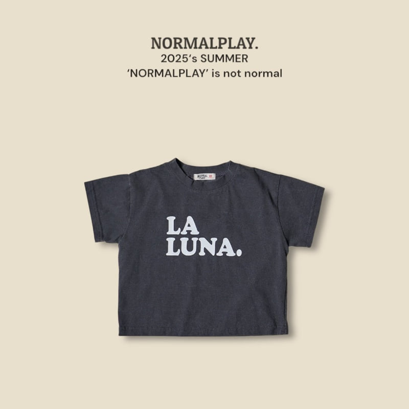 Normalplay - Korean Children Fashion - #kidsstore - Laruna Short Sleeve Tee - 6