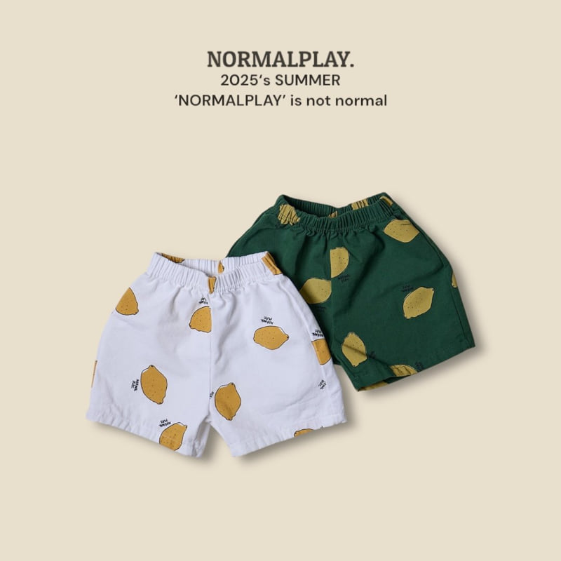 Normalplay - Korean Children Fashion - #kidzfashiontrend - Lemon Cotton Pants