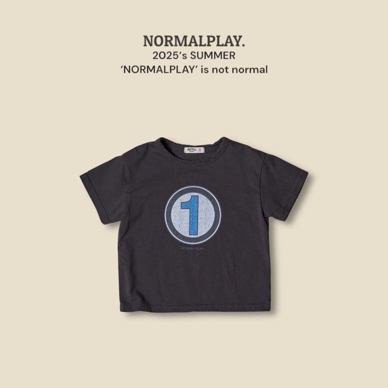 Normalplay - Korean Children Fashion - #littlefashionista - Round One Short Sleeve Tee - 6