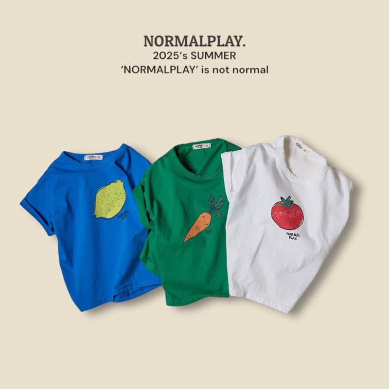 Normalplay - Korean Children Fashion - #littlefashionista - Fruits Short Sleeve Tee