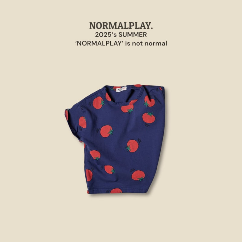 Normalplay - Korean Children Fashion - #littlefashionista - Tomato Short Sleeve Tee - 9