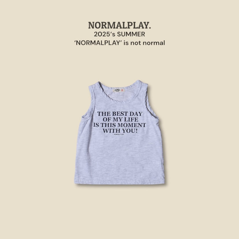 Normalplay - Korean Children Fashion - #magicofchildhood - Best Sleeveless Tee - 5