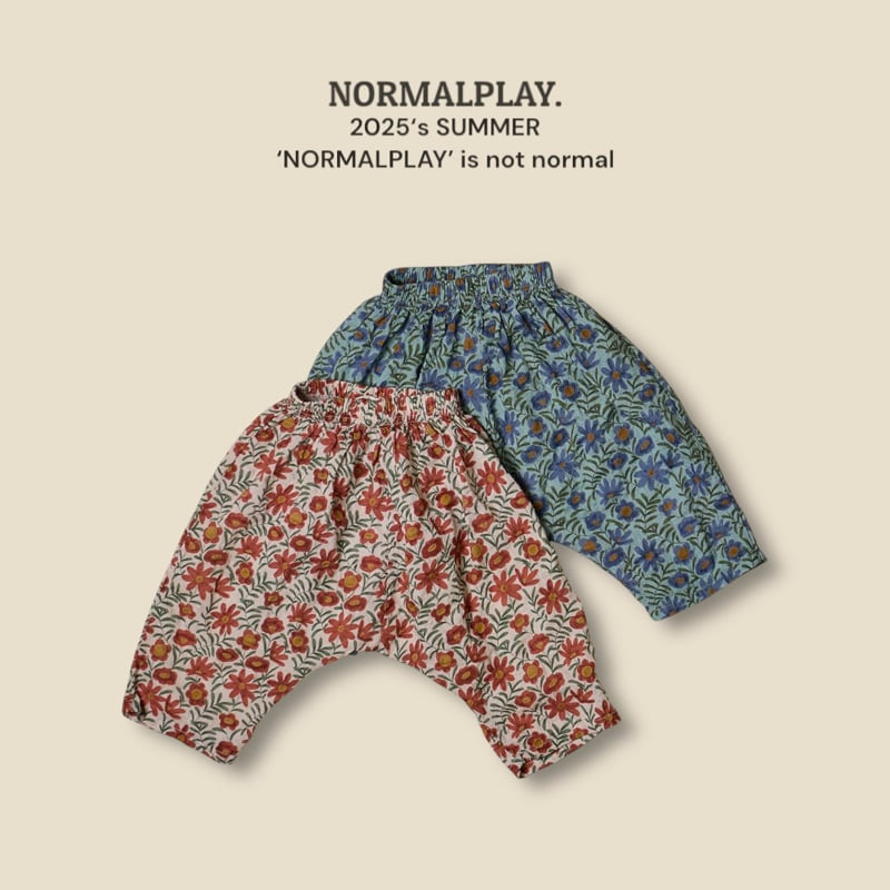 Normalplay - Korean Children Fashion - #magicofchildhood - Mayo Flower Pants