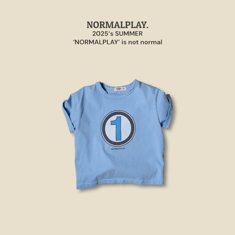 Normalplay - Korean Children Fashion - #magicofchildhood - Round One Short Sleeve Tee - 7