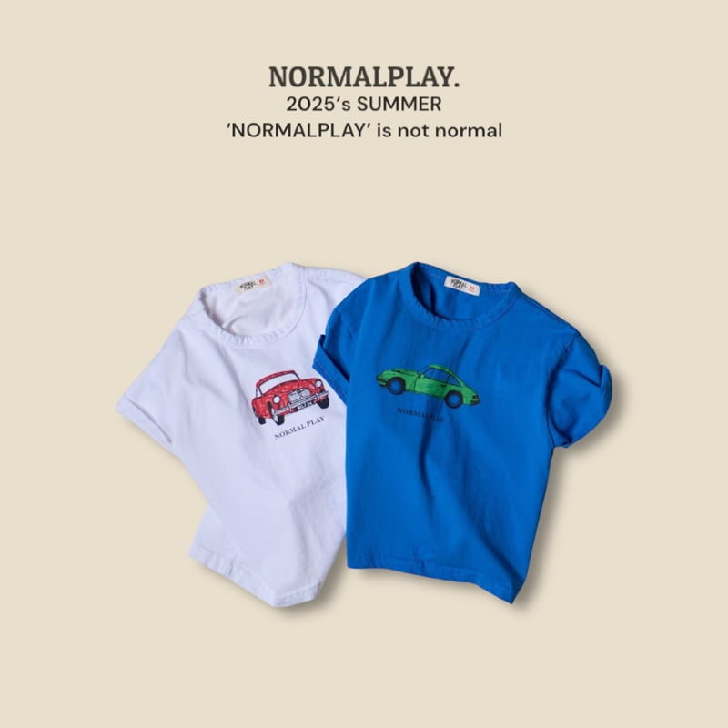 Normalplay - Korean Children Fashion - #magicofchildhood - Car Short Sleeve Tee