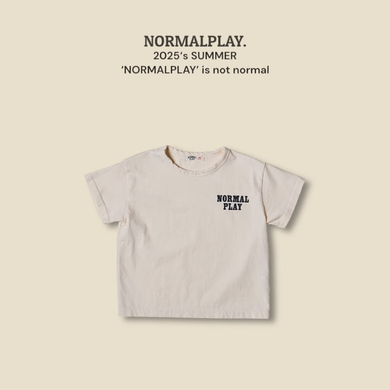 Normalplay - Korean Children Fashion - #magicofchildhood - Normal Single Short Sleeve Tee - 7