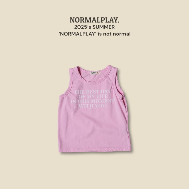 Normalplay - Korean Children Fashion - #minifashionista - Best Sleeveless Tee - 6