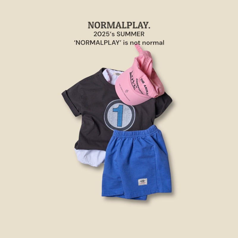 Normalplay - Korean Children Fashion - #minifashionista - Round One Short Sleeve Tee - 8