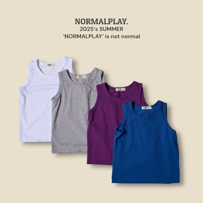 Normalplay - Korean Children Fashion - #minifashionista - Always Summer Sleeveless Tee