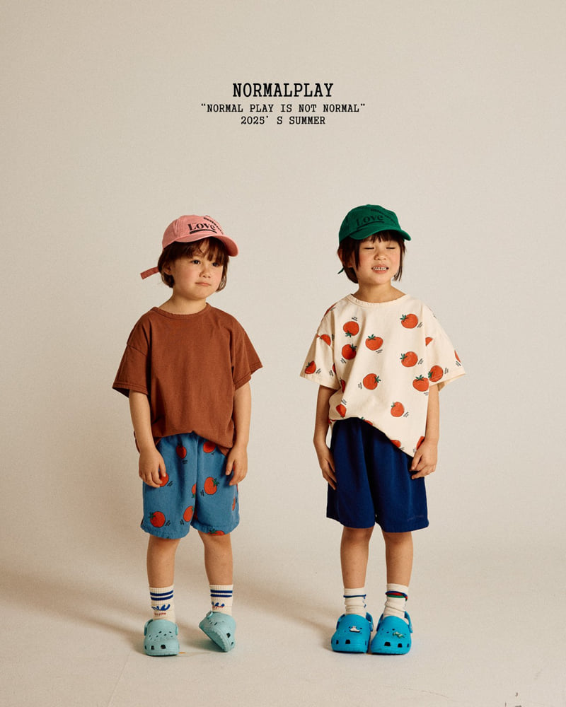 Normalplay - Korean Children Fashion - #minifashionista - Tomato Short Sleeve Tee - 11