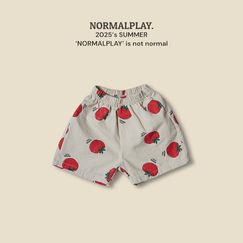 Normalplay - Korean Children Fashion - #prettylittlegirls - Tomato Cotton Pants - 6