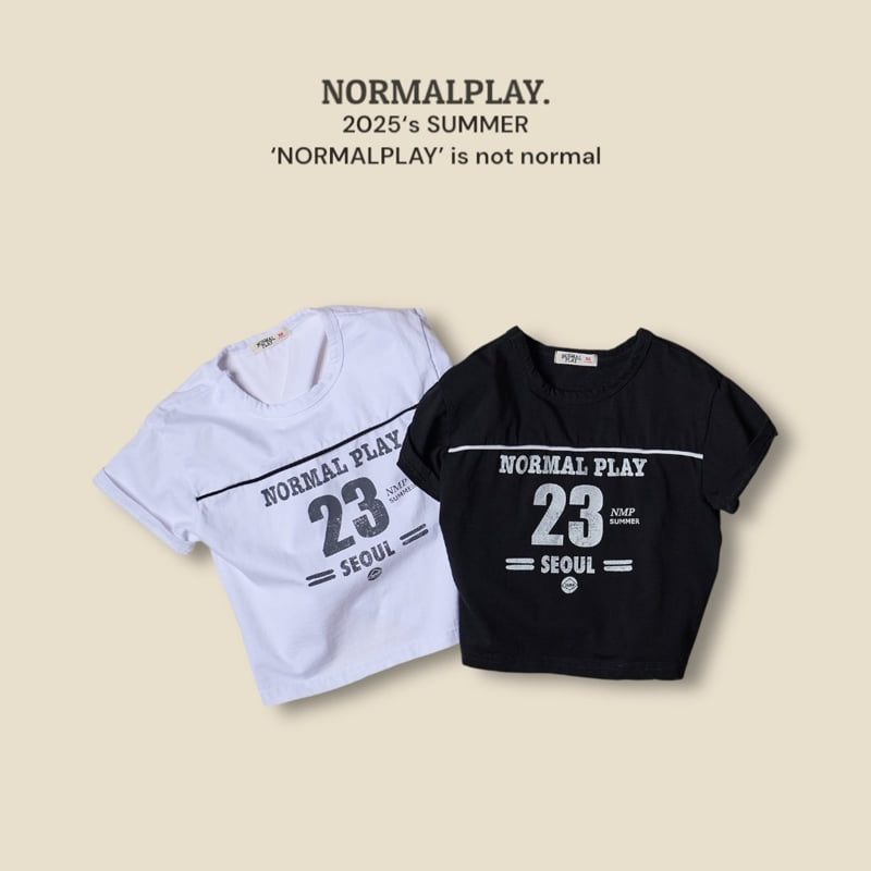 Normalplay - Korean Children Fashion - #prettylittlegirls - 23 Line Short Sleeve Tee
