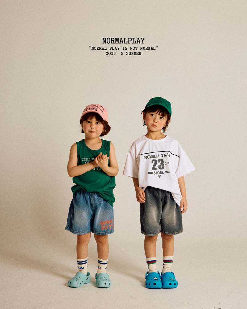 Normalplay - Korean Children Fashion - #prettylittlegirls - Rich Denim Pants - 10