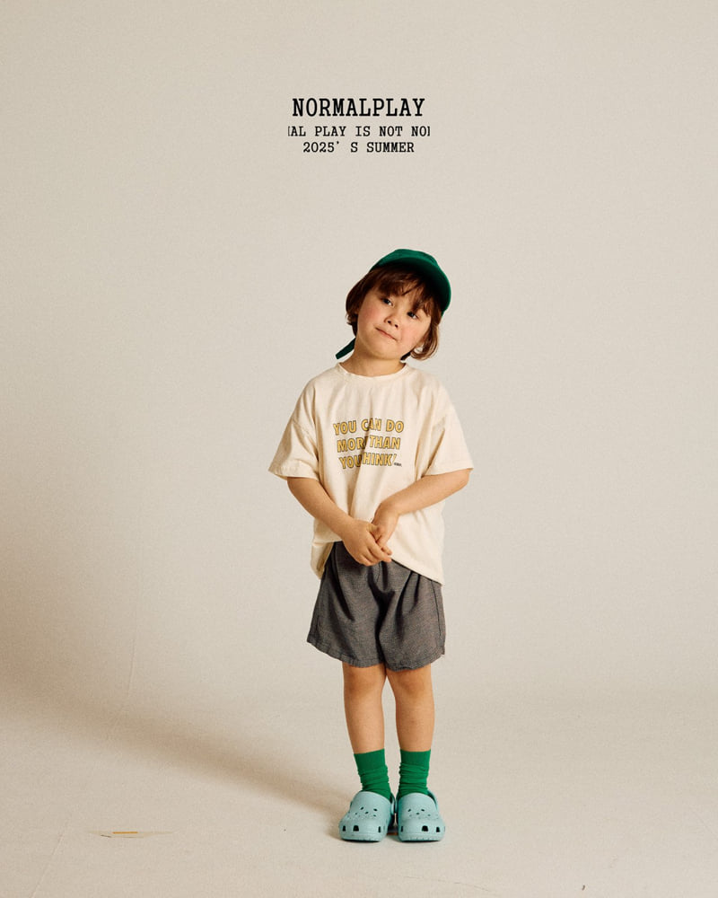Normalplay - Korean Children Fashion - #stylishchildhood - You Can Do Short Sleeve Tee - 11