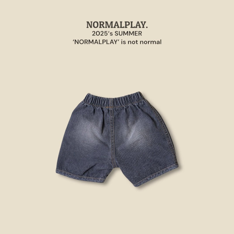 Normalplay - Korean Children Fashion - #stylishchildhood - Half Denim Pants - 7
