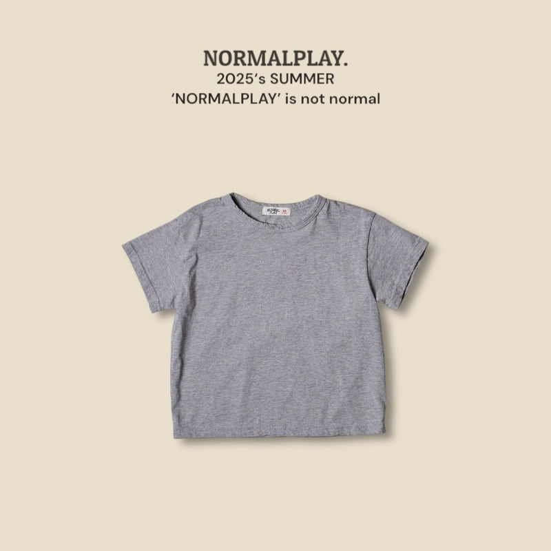 Normalplay - Korean Children Fashion - #toddlerclothing - Everyday Short Sleeve Tee - 7