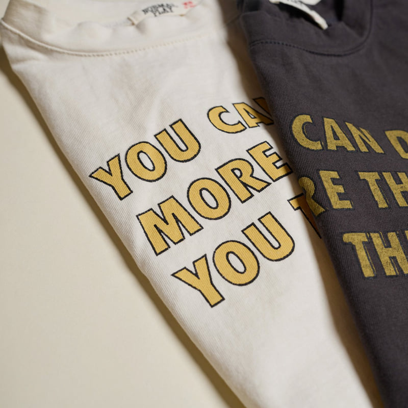 Normalplay - Korean Children Fashion - #toddlerclothing - You Can Do Short Sleeve Tee - 10