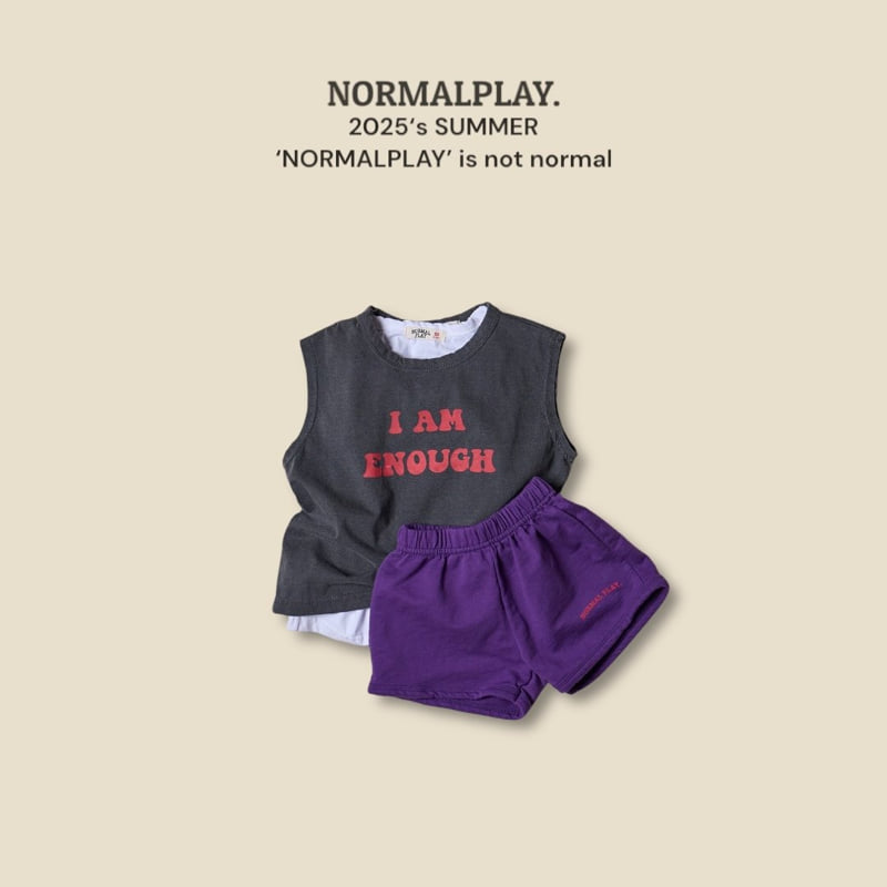 Normalplay - Korean Children Fashion - #toddlerclothing - Inner Pigment Tee - 9