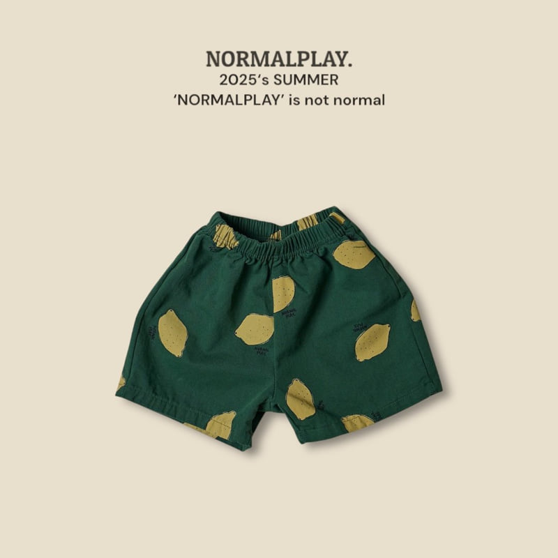 Normalplay - Korean Children Fashion - #toddlerclothing - Lemon Cotton Pants - 8