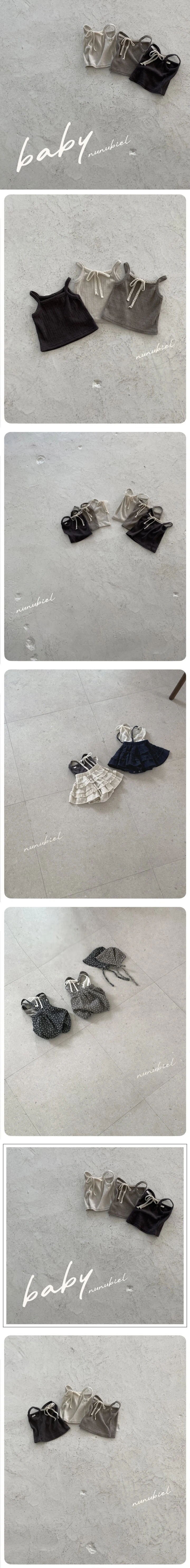 Nunubiel - Korean Baby Fashion - #babyoutfit - Bebe Ive Sleeveless