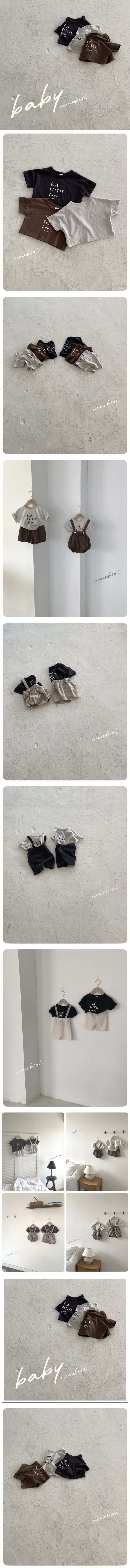 Nunubiel - Korean Baby Fashion - #babyoutfit - Bebe Cycle Tee