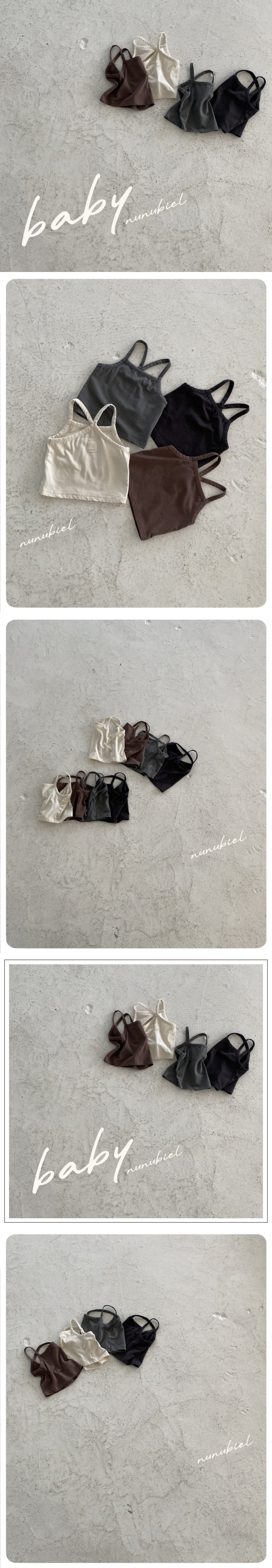 Nunubiel - Korean Baby Fashion - #smilingbaby - Bebe Span Sleeveless