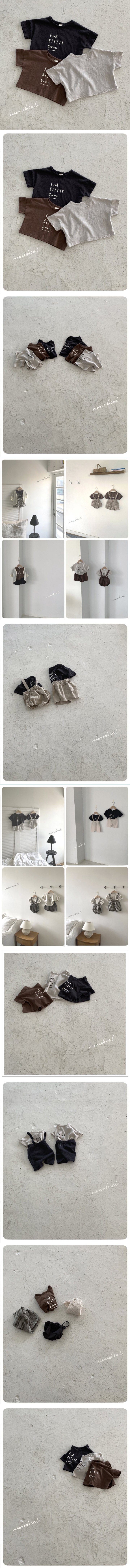 Nunubiel - Korean Children Fashion - #childrensboutique - Recycle Tee