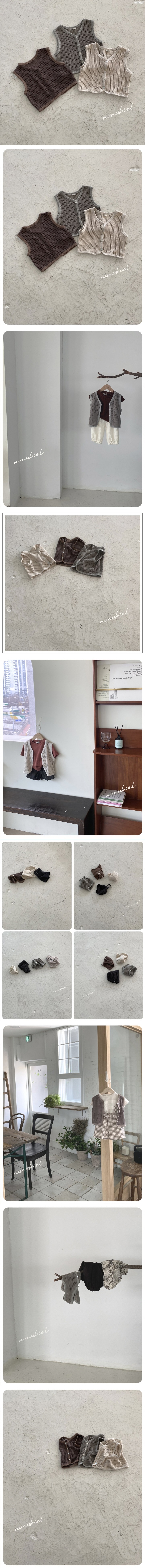 Nunubiel - Korean Children Fashion - #magicofchildhood - Zeke Vest