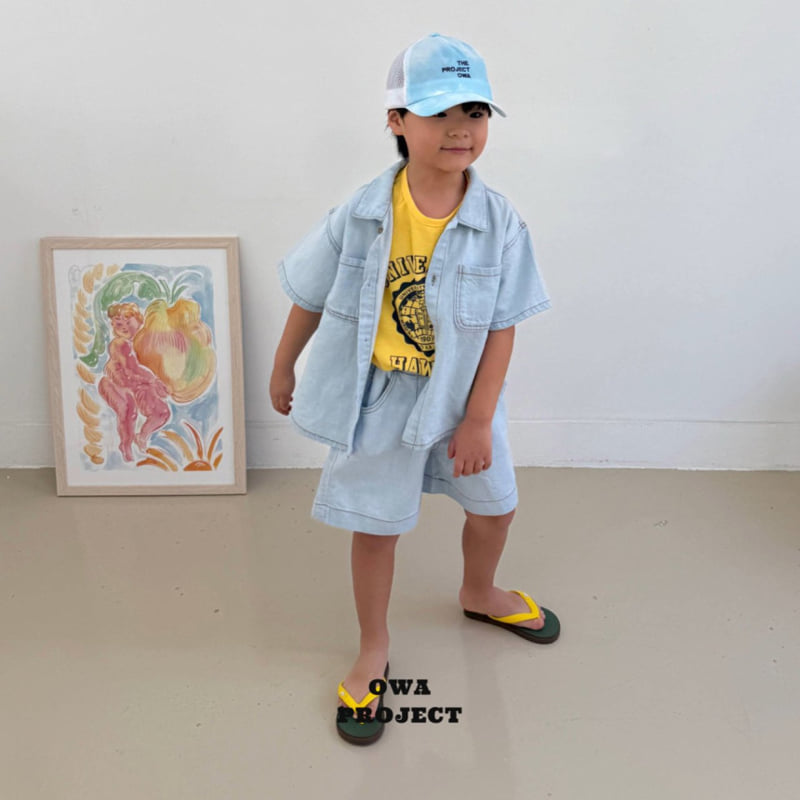 O Wa - Korean Children Fashion - #designkidswear - Half Denim Pants - 10