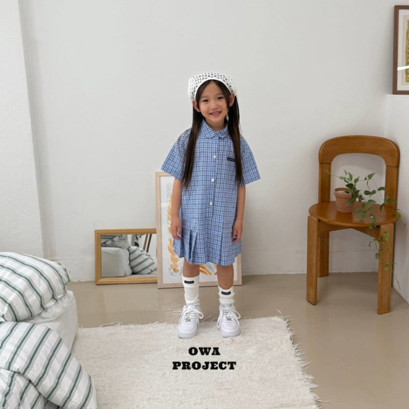 O Wa - Korean Children Fashion - #fashionkids - Pleated One-piece - 10