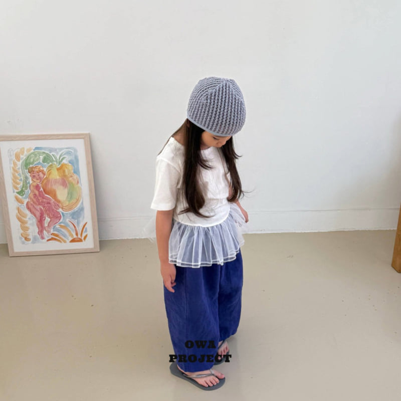 O Wa - Korean Children Fashion - #kidzfashiontrend - Summer Shirring Tee - 3