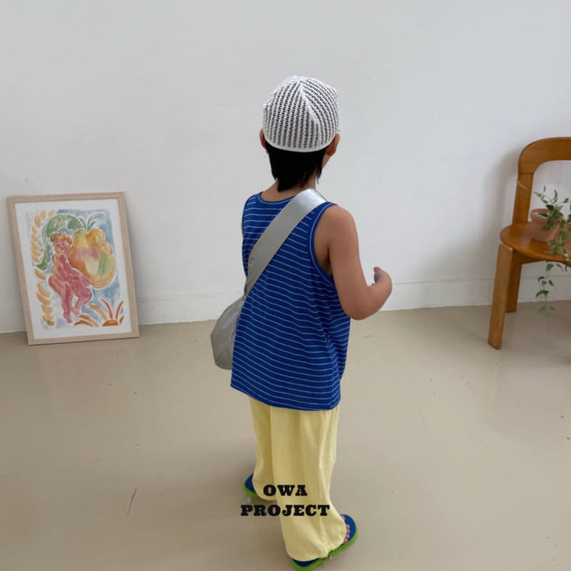 O Wa - Korean Children Fashion - #littlefashionista - Stripe Sleeveless - 8