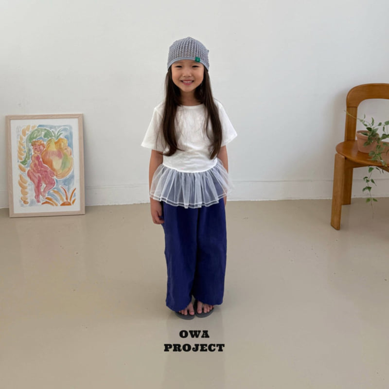 O Wa - Korean Children Fashion - #littlefashionista - Summer Shirring Tee - 5