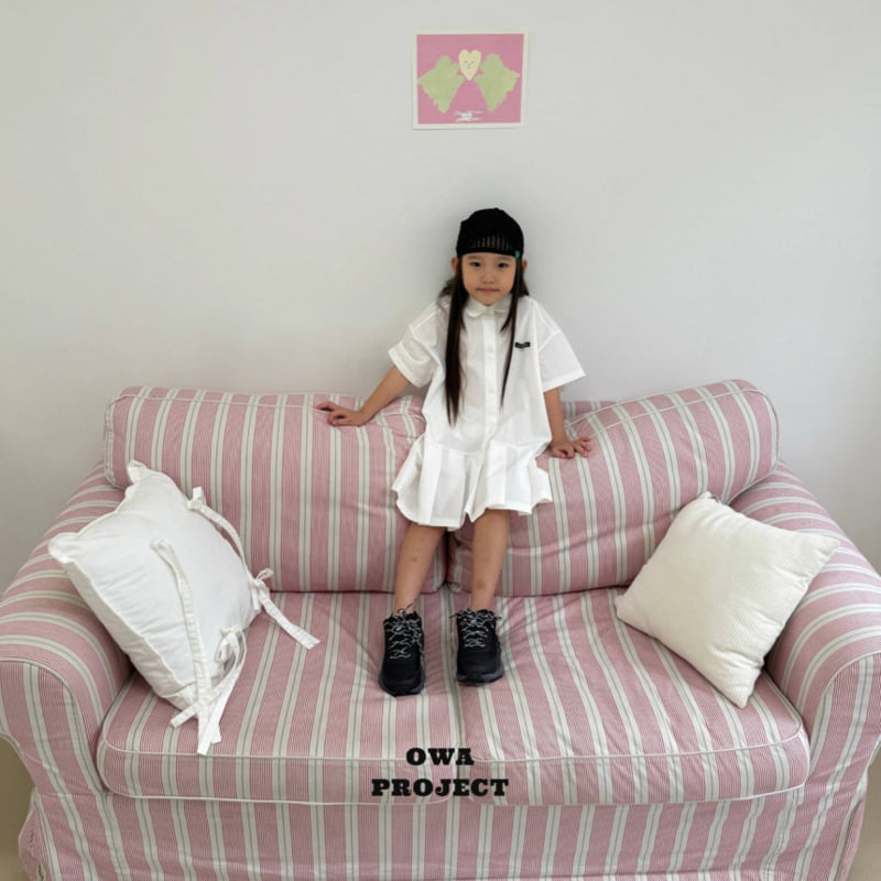 O Wa - Korean Children Fashion - #magicofchildhood - Pleated One-piece - 2