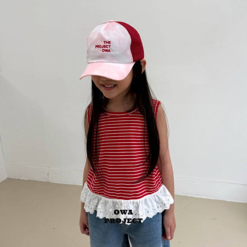 O Wa - Korean Children Fashion - #minifashionista - Lace Sleeveless - 8