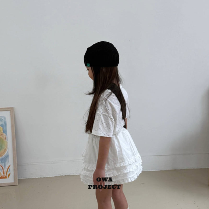 O Wa - Korean Children Fashion - #todddlerfashion - Frill Cancan Skirt - 6