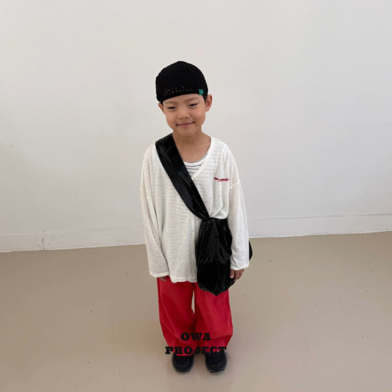 O Wa - Korean Children Fashion - #todddlerfashion - Linen Cardigan - 3