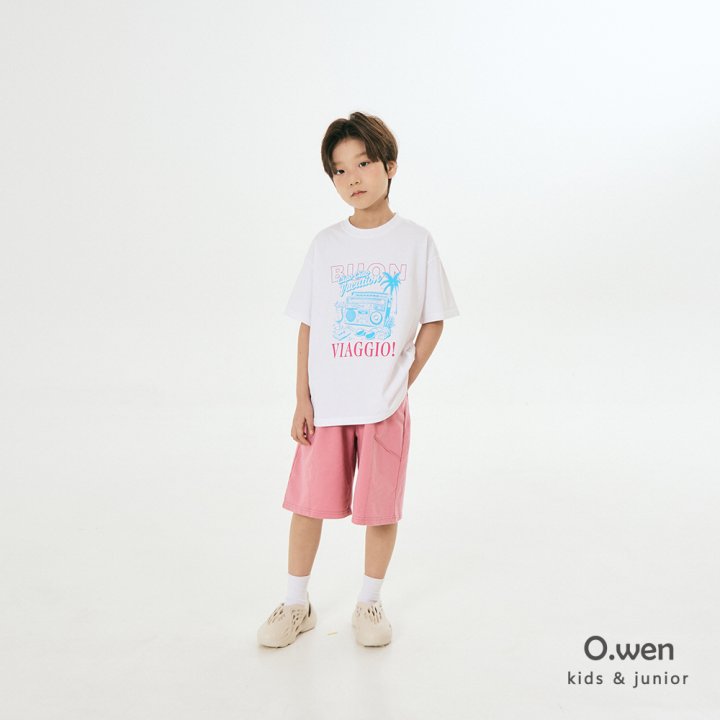 O Wen - Korean Children Fashion - #Kfashion4kids - Vacation Short Sleeve Tee - 9