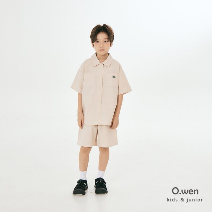 O Wen - Korean Children Fashion - #kidzfashiontrend - Rodeo Linen Shirt - 4
