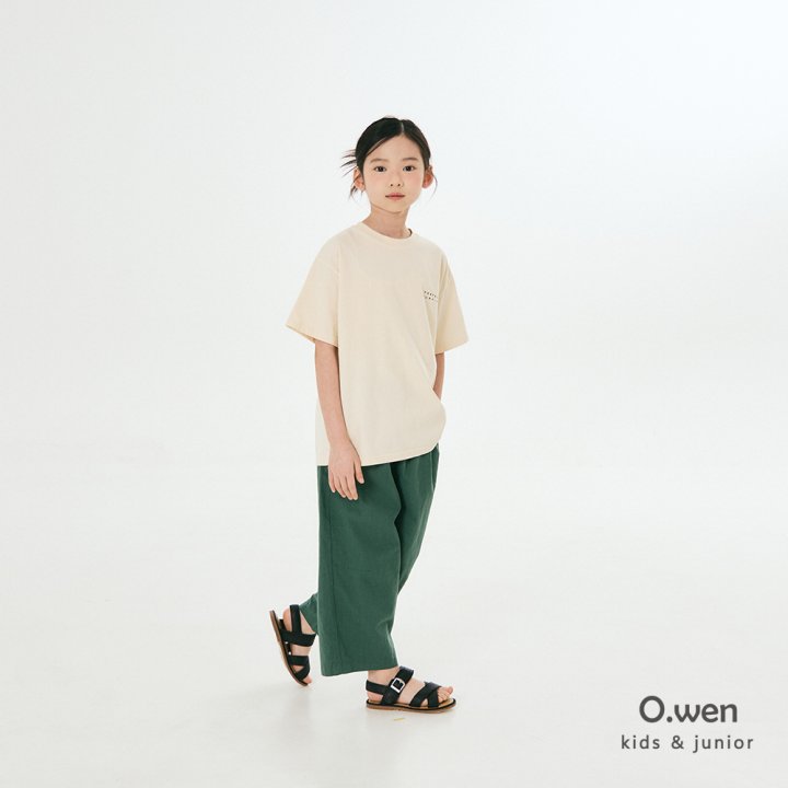 O Wen - Korean Children Fashion - #kidzfashiontrend - Linen Dart Pants - 4