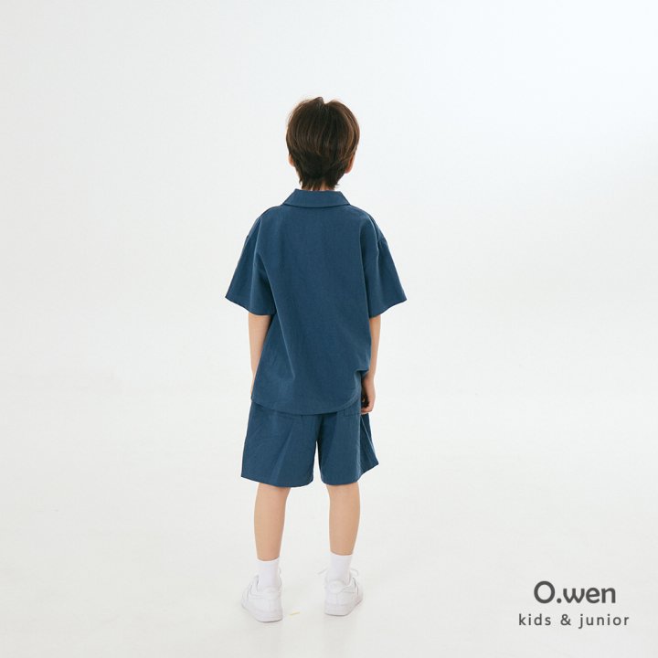 O Wen - Korean Children Fashion - #childofig - Rodeo Linen Shorts - 12