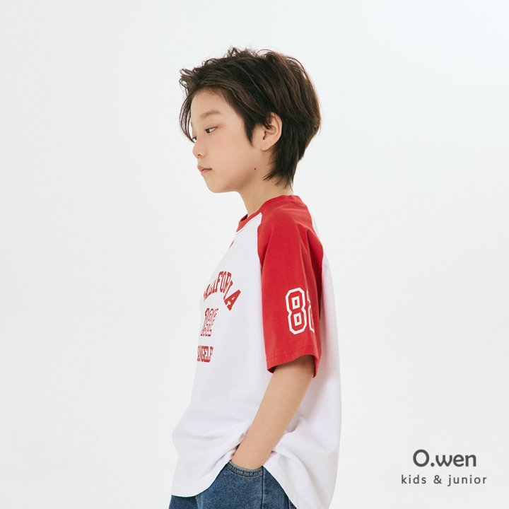 O Wen - Korean Children Fashion - #childofig - California Raglan Short Sleeve Tee - 9