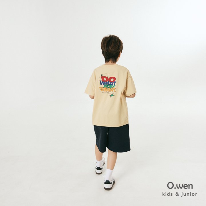 O Wen - Korean Children Fashion - #childofig - Do What Short Sleeve Tee - 5