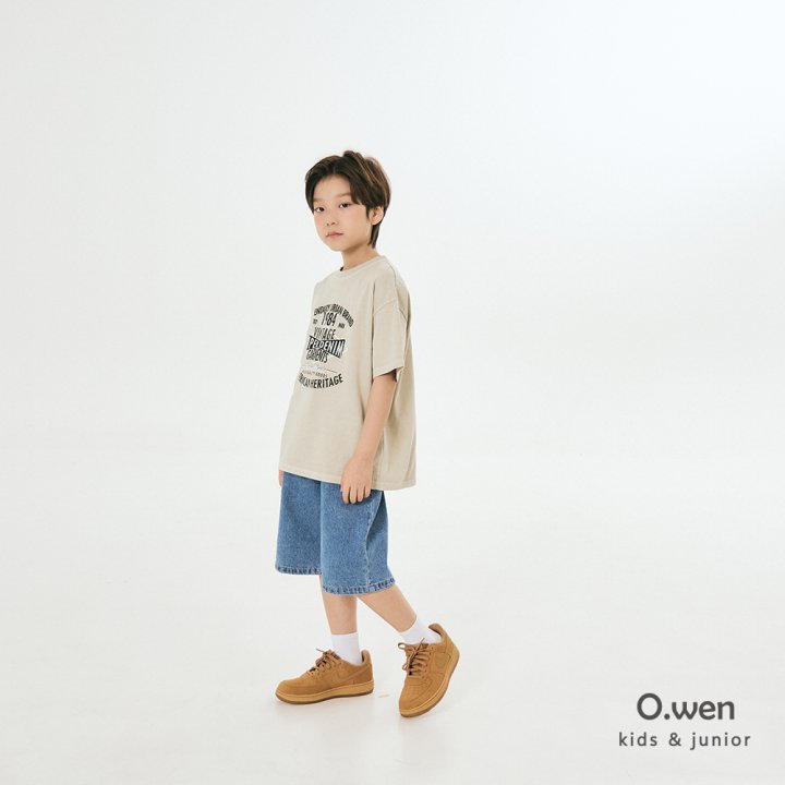 O Wen - Korean Children Fashion - #childofig - Super Pigment Short Sleeve Tee - 4