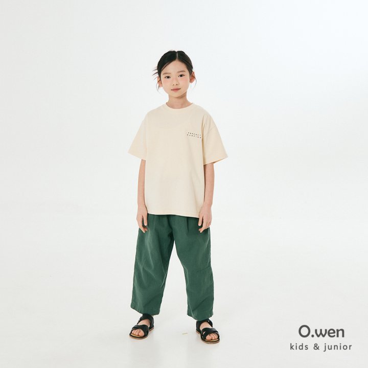 O Wen - Korean Children Fashion - #childofig - Wave Short Sleeve Tee - 12