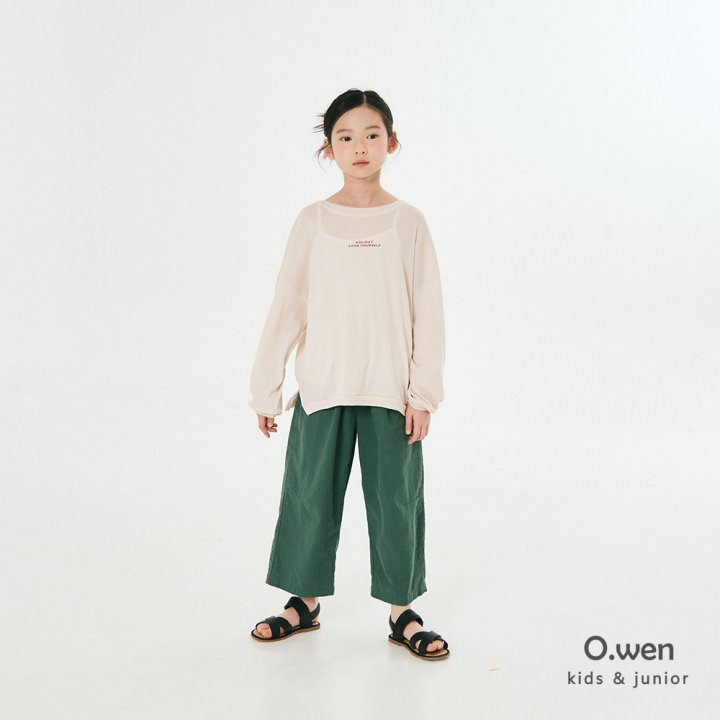 O Wen - Korean Children Fashion - #childofig - Linen Dart Pants - 10