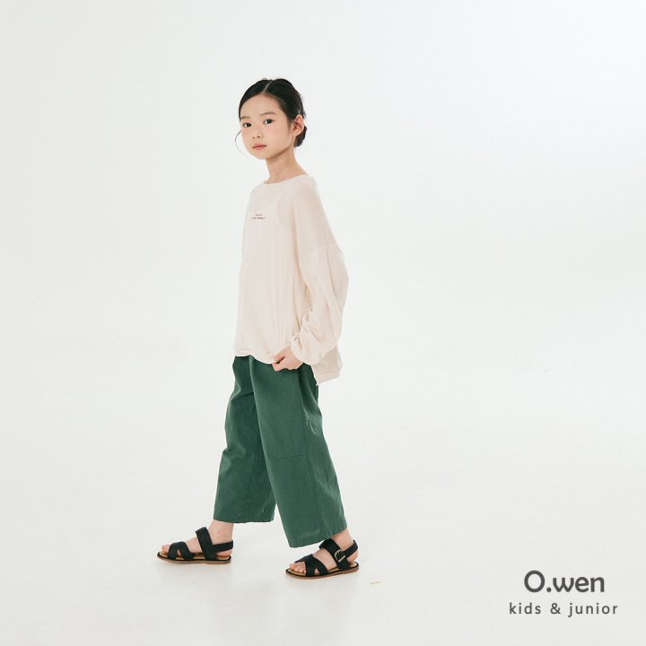 O Wen - Korean Children Fashion - #childofig - Linen Dart Pants - 9