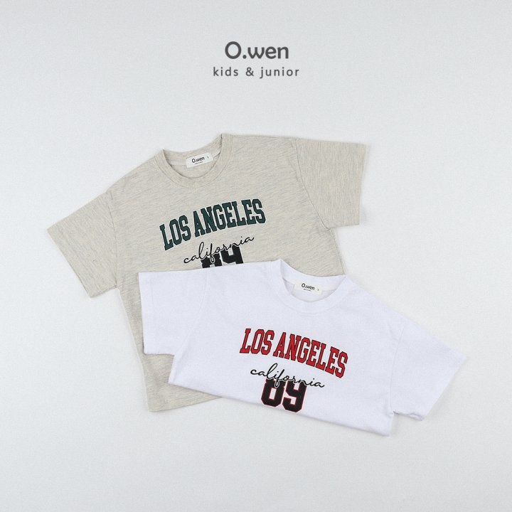 O Wen - Korean Children Fashion - #childofig - LA Short Sleeve Tee